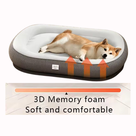 Cozy Orthopedic Dog Bed – Soft Plush Cushion for Small & Large Pets
