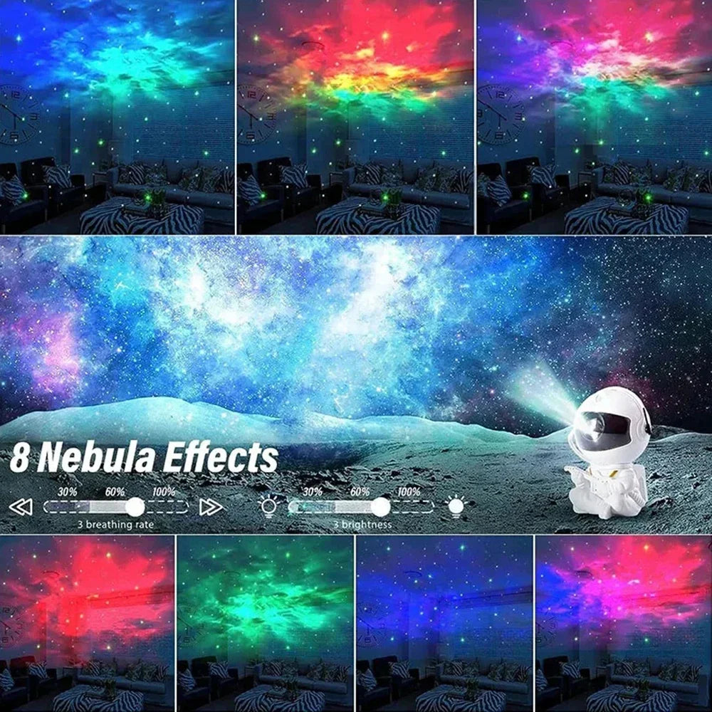 Astronaut Galaxy Star Projector- Create a Magical Sky in Your Room