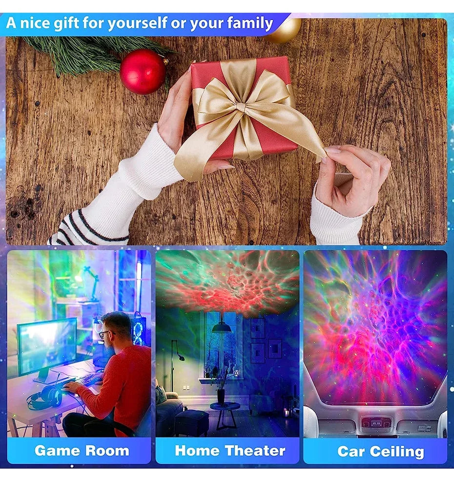 Astronaut Galaxy Star Projector- Create a Magical Sky in Your Room