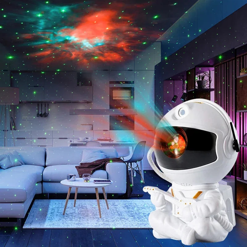 Astronaut Galaxy Star Projector- Create a Magical Sky in Your Room