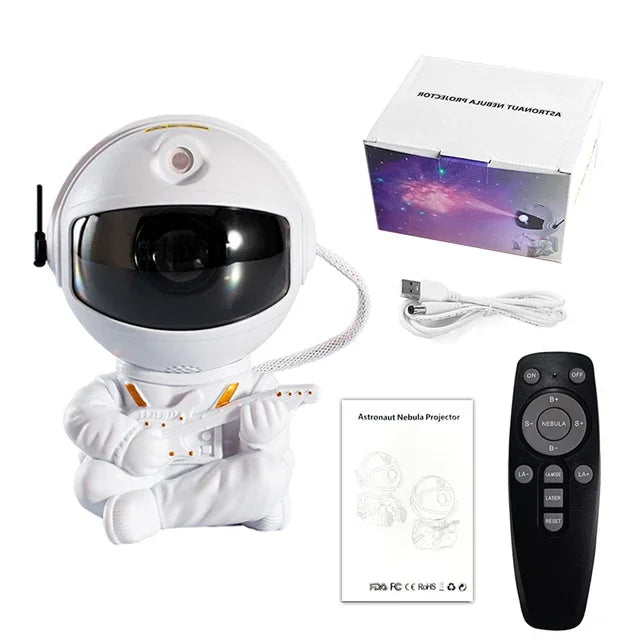 Astronaut Galaxy Star Projector- Create a Magical Sky in Your Room