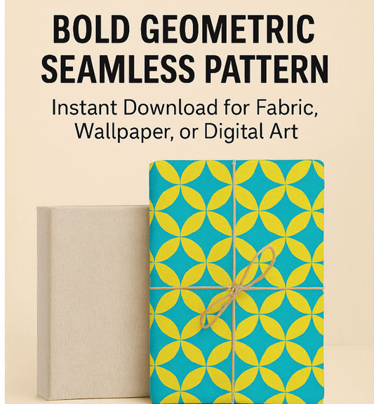 6 Seamless Patterns – Bold Geometric Bundle
